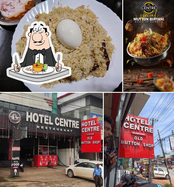 The restaurant's food and exterior