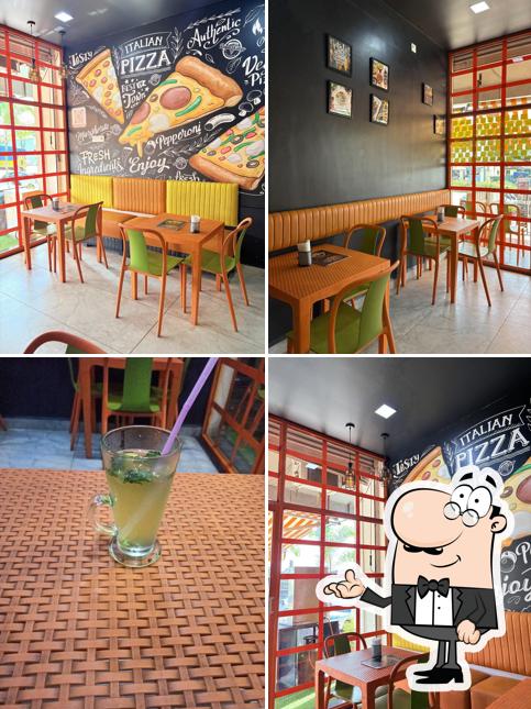 The interior of Royal Kings pizzeria