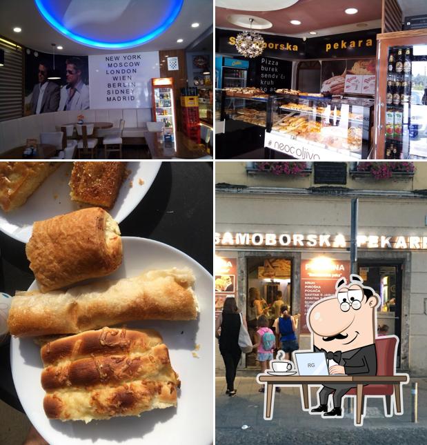 Dai un'occhiata agli interni di Samoborska Pekarna