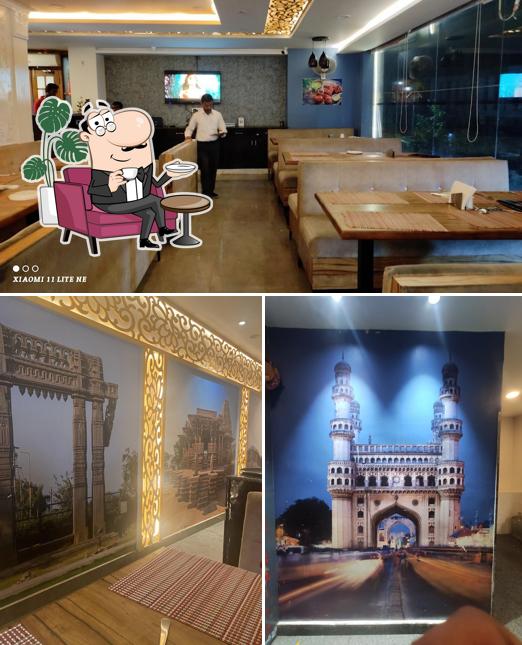 The picture of interior and exterior at Nava Ruchulu by Hyderabad Spice