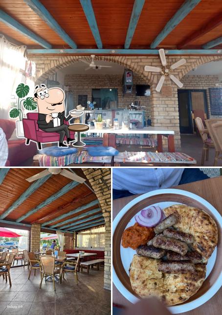 Konoba Torkul si caratterizza per la interni e esterno