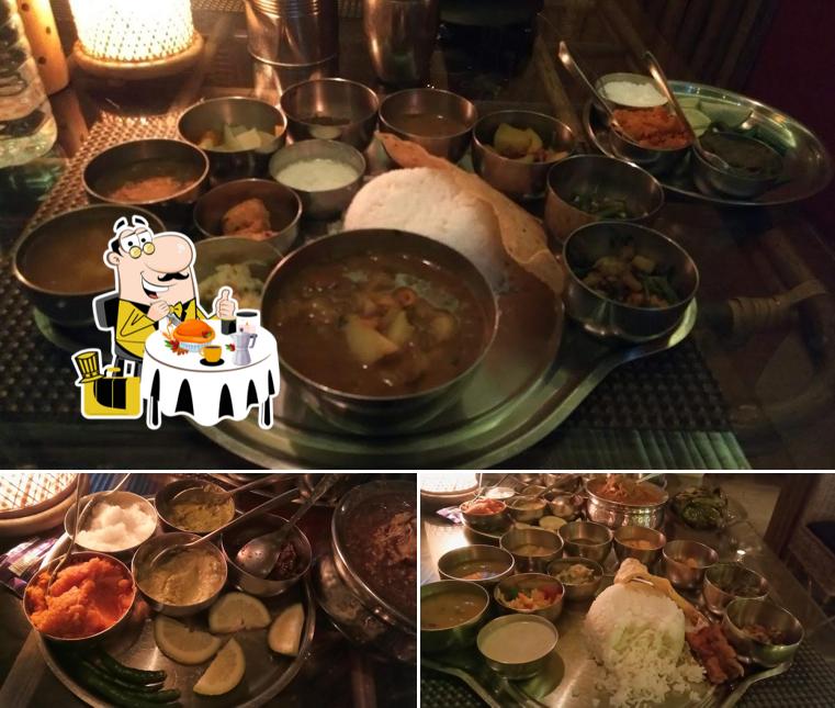 Food at Bambosa Restaurant