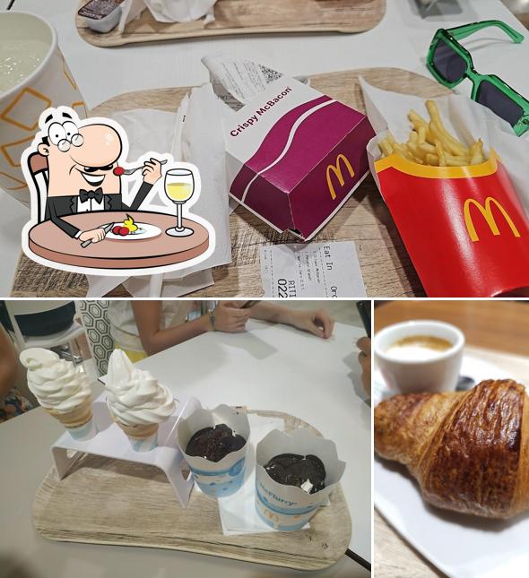 Cibo al McDonald's Roma Tor Vergata