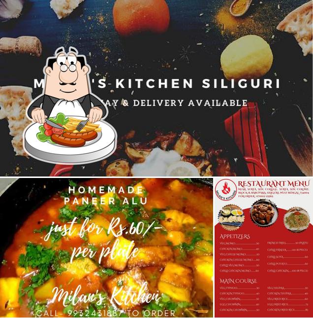 Among various things one can find food and interior at Milan's Kitchen Siliguri !! Best Chinese Restaurant !! Fast Food Restaurant In Siliguri !! Food delivery Near Njp Station