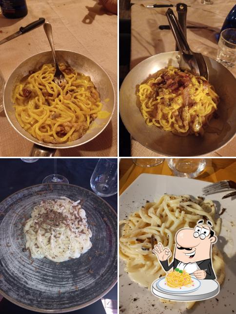 Spaghetti alla carbonara al Aricciainbocca 2.0 Osteria Bisteccheria