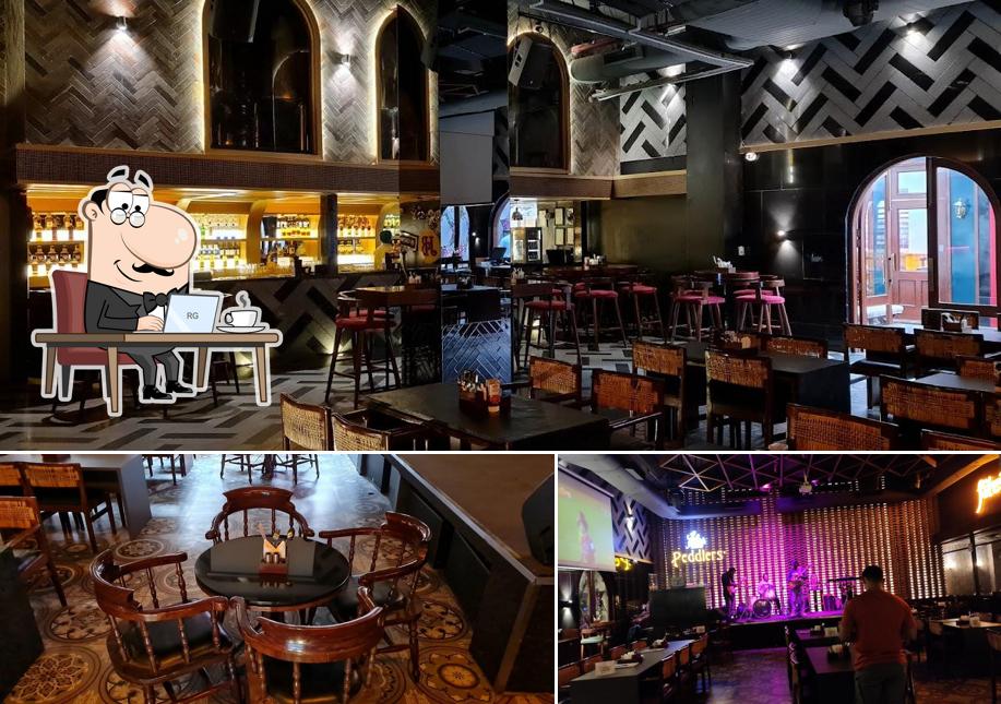 The interior of Peddlers