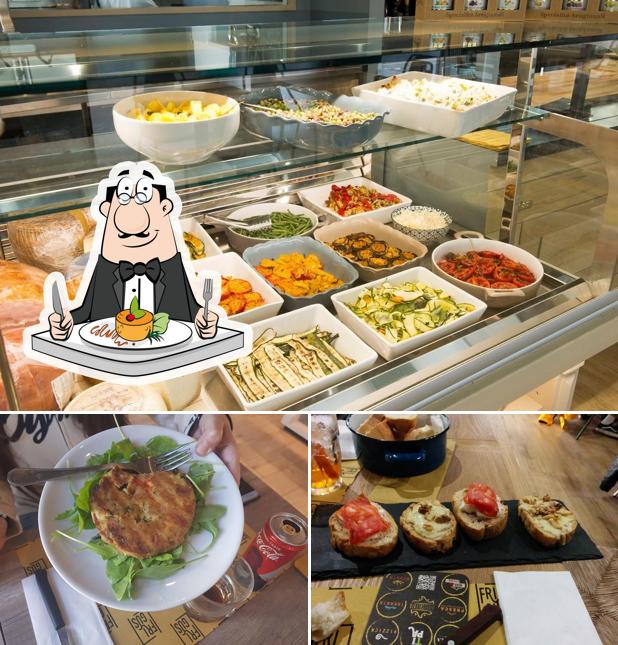 Cibo al Bar Caffetteria Panetteria Frigus Santa Maria Degli Angeli