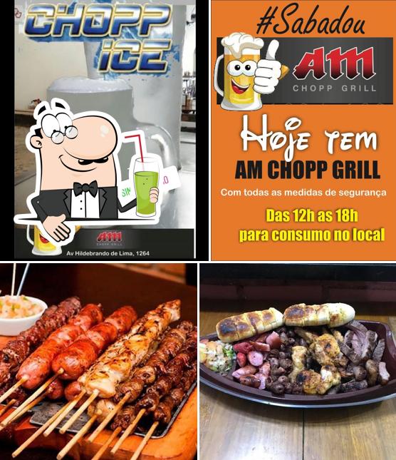 Desfrute de uma bebida no AM CHOPP GRILL