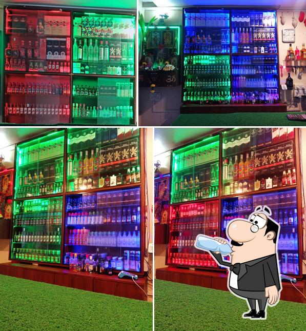 This is the picture showing drink and food at Hotel Neelam Bar and Family restaurant and loding