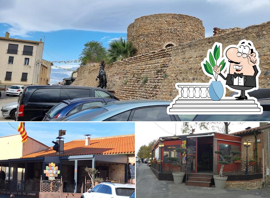 Vous pouvez prendre un bol d'air frais dans l'espace ouvert de VIGATANE