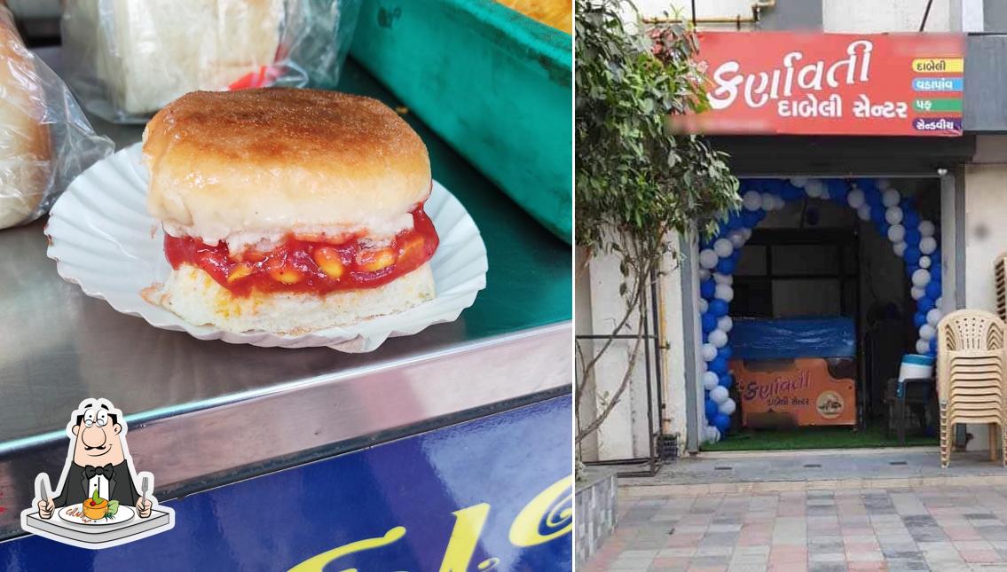 Food at Karnavati Dabeli Center