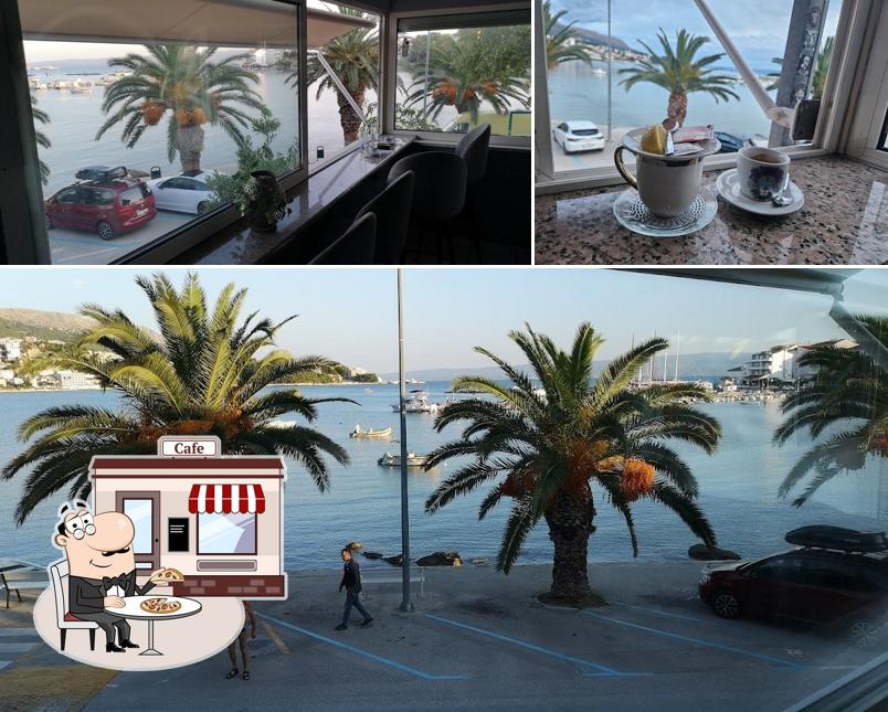 Goditi la vista dagli esterni di Cafe Porco Rosso