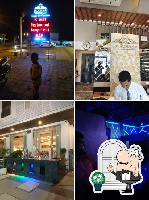 Enjoy the view outside Hotel Le Grande