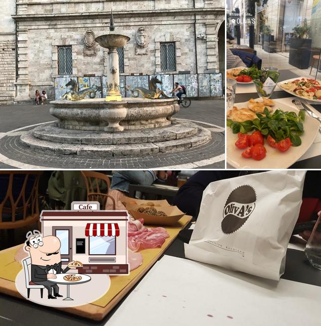 Guarda la immagine che presenta la esterno e cibo di Oliva's