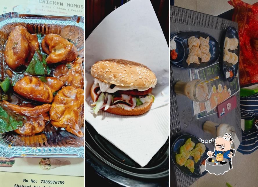 Food at Momos Zone