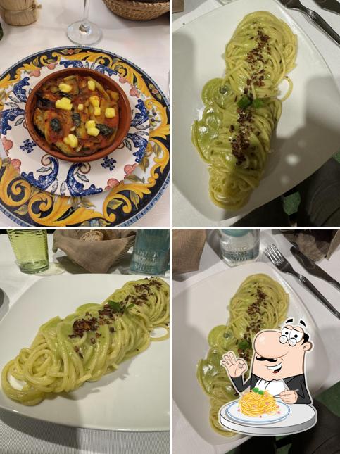 Spaghetti alla carbonara al Osteria Ducale