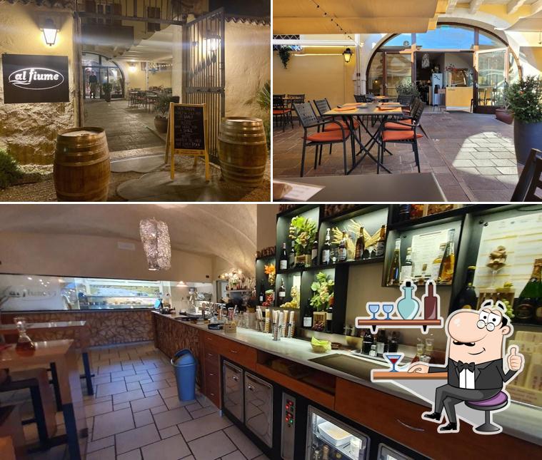 Siediti a un tavolo di Pizzeria Ristorante al Fiume