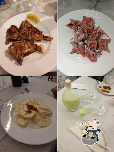 Platti al Osteria dei Sani