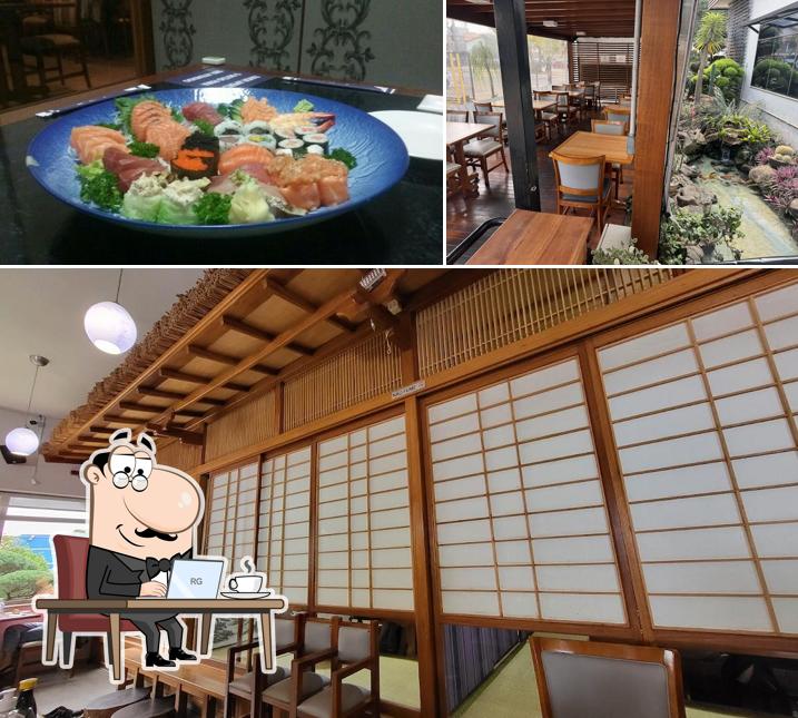 Veja imagens do interior do Sumirê Japanese Restaurant