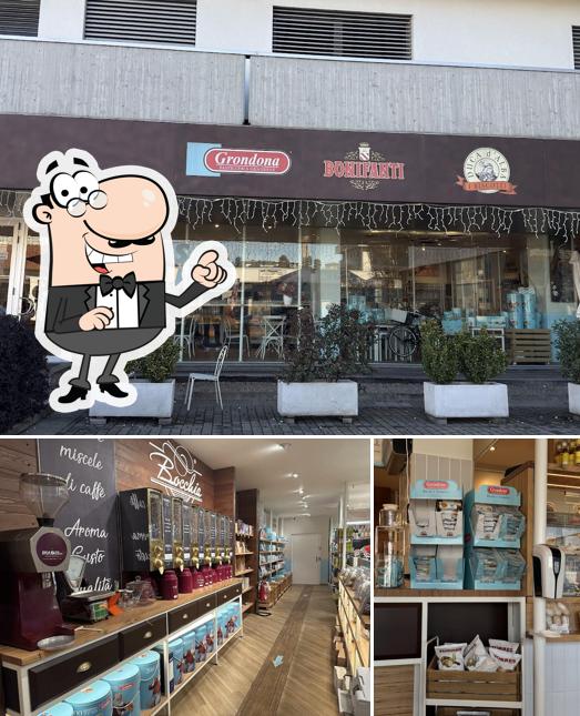 Gli interni di Bocchia Caffè Srl