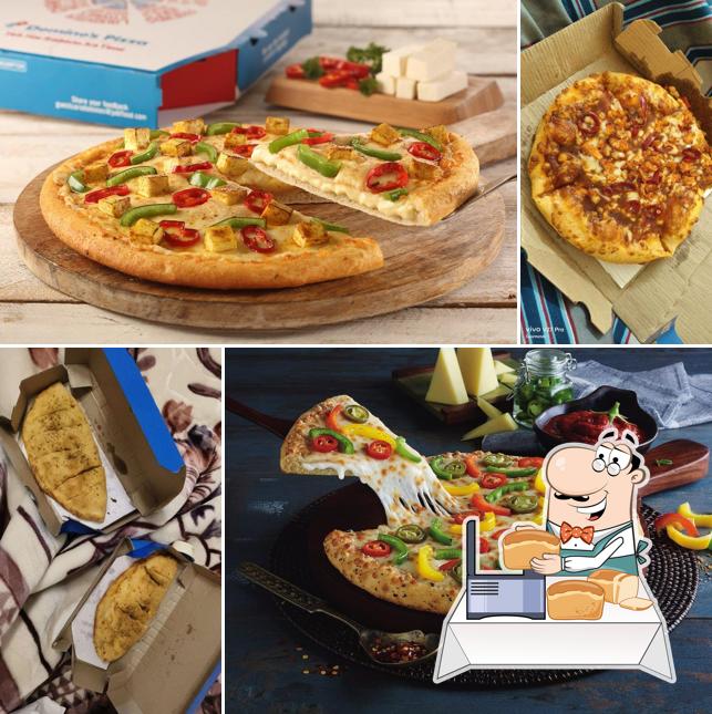 Garlic bread at Domino's Pizza