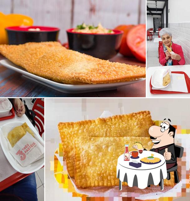 Prato de queijo em 3 Pastéis