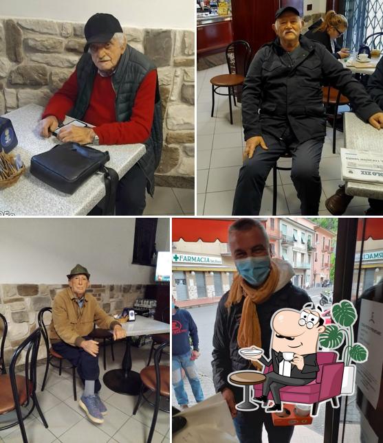 Gli interni di Bar del Capo