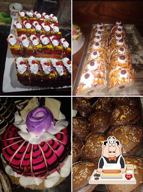 Khusboo bakery provides a range of desserts
