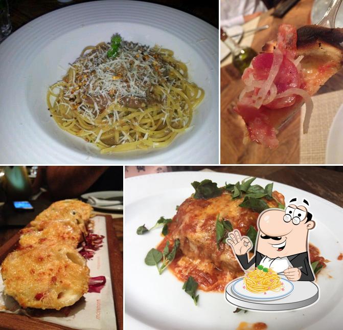 Espaguete carbonara em Maremonti