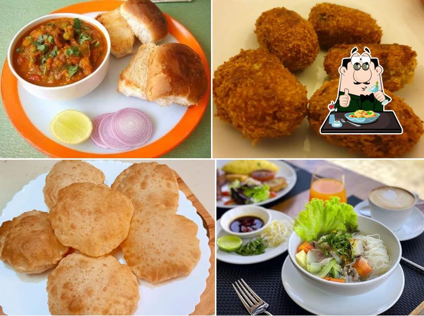 Food at Santa's Family Corner Goa