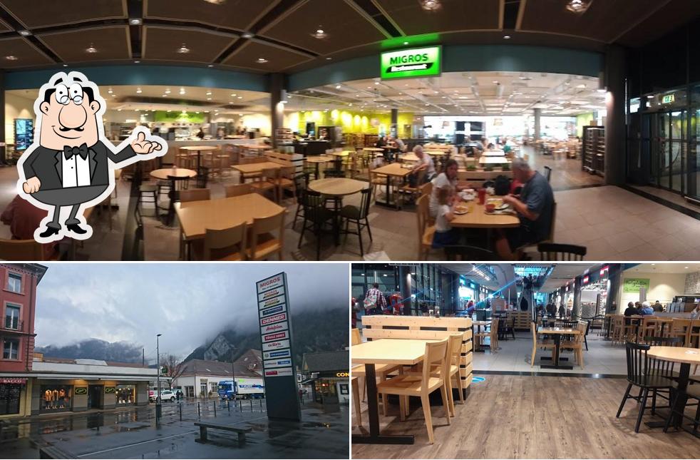 Dai un'occhiata agli interni di Migros Restaurant - Interlaken