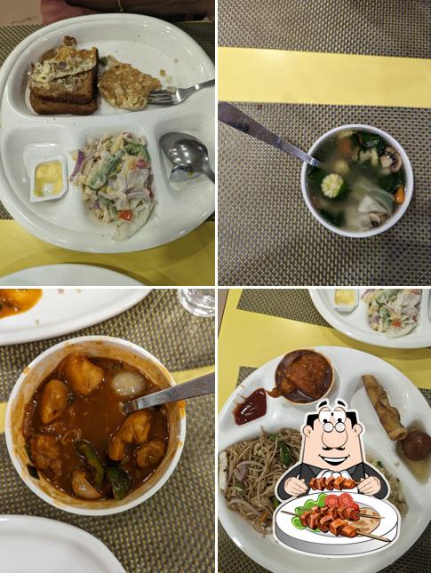 Food at SideWalk Coffee Shop