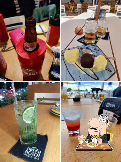 Platos en Barra Beach