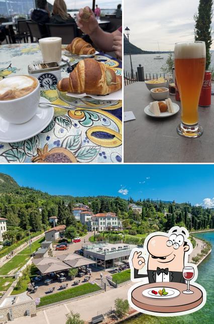 La foto della cibo e esterno di Bistrò du Lac