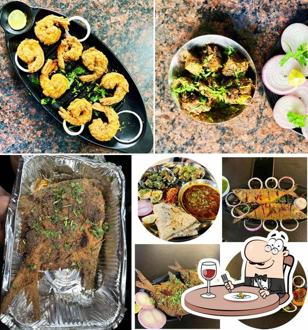 Food at Chingari Restaurant