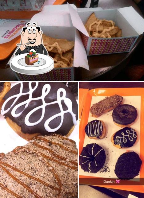 Chocolate cake at DUNKIN'