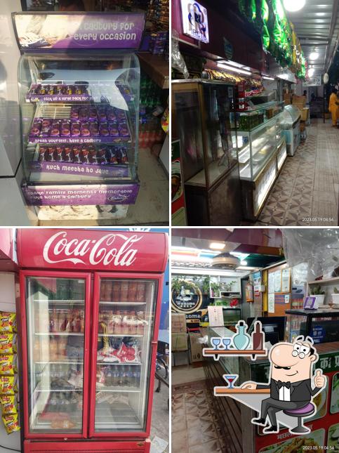 Take a seat at one of the tables at FOOD TRACK (IRCTC) Restaurant