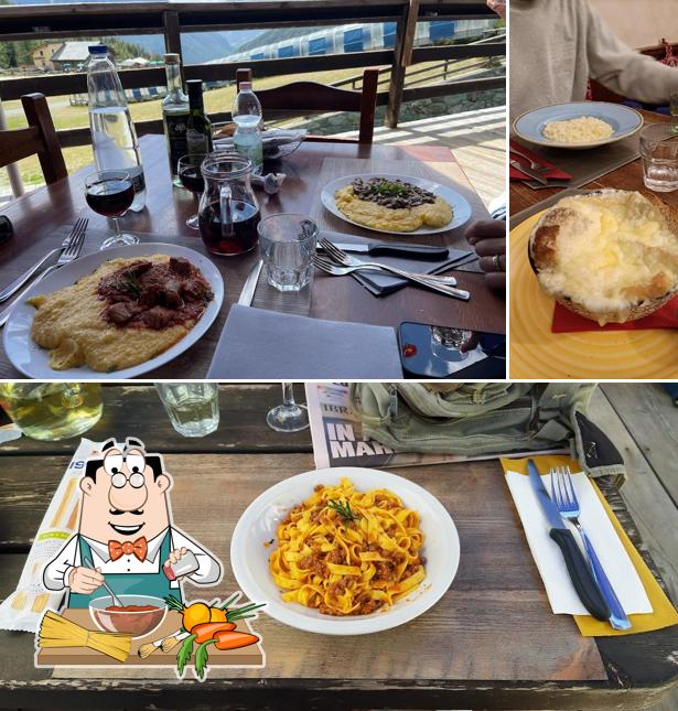 Spaghetti bolognaise à Ristorante Du Soleil Champoluc