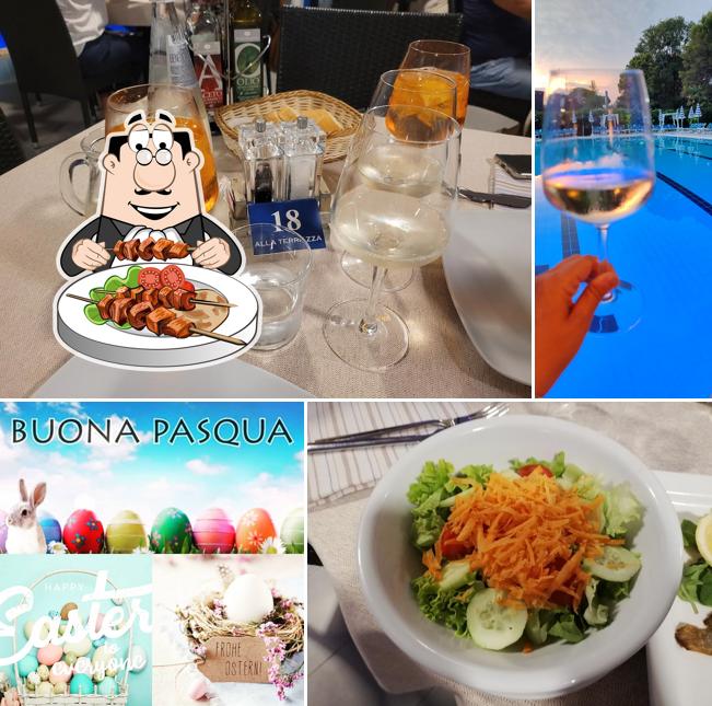 Platti al Hotel Alla Terrazza