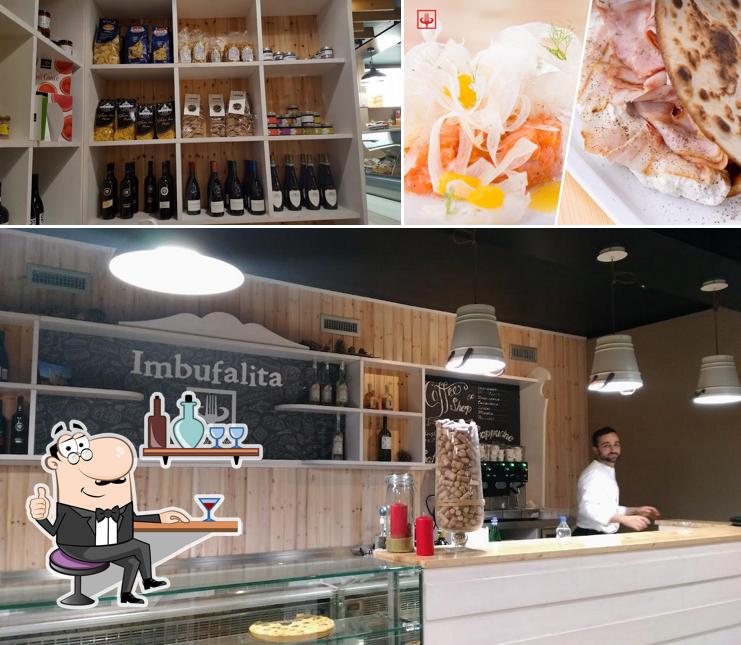 Imbufalita si caratterizza per la interni e cibo