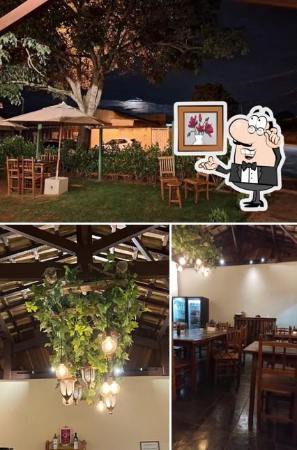 O interior do Pizza Di Pietro