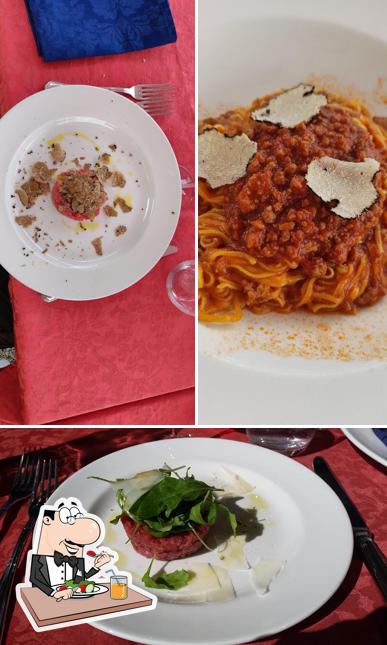 Platti al Ristorante La Bocca della Verità