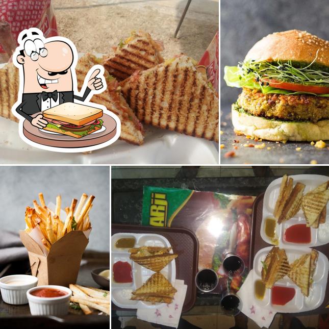 Grilled cheese sandwich at Sardarji grill food and juice