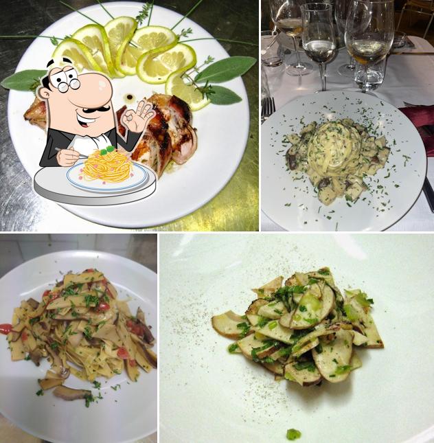 Spaghetti alla carbonara al Ristorante Circolo Gastronomico Il Saraceno