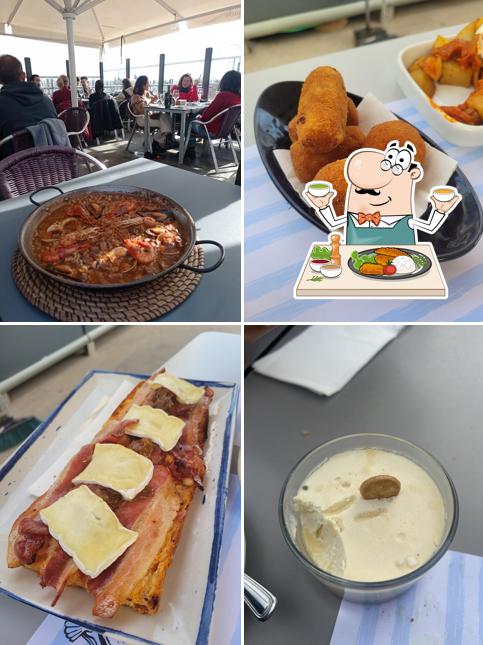 Comida en Restaurante La Guingueta de la Rambla