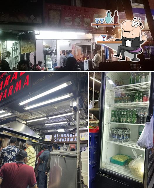 The interior of Al-Arabian Shawarma