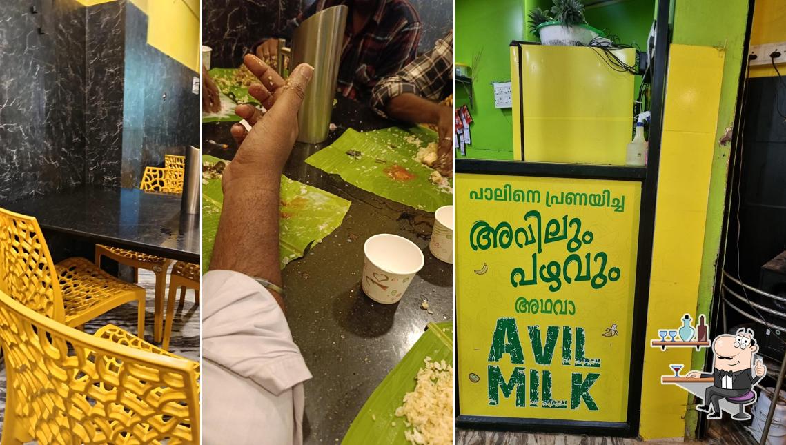 The interior of Biriyani Hut