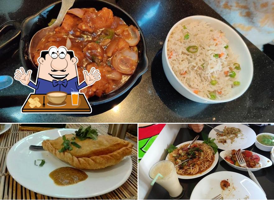 Food at Chopstyx Restaurant