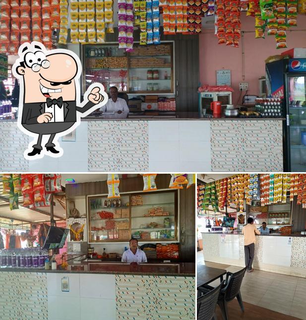 The interior of Hotel Sahyadri & Family Restaurant