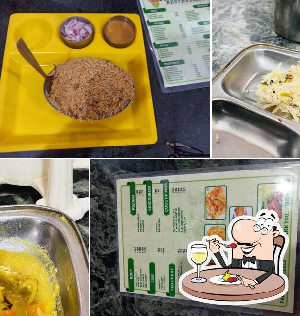 Meals at Kerala Restaurant